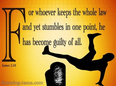 guilty of one sin you are guilty of all kjv